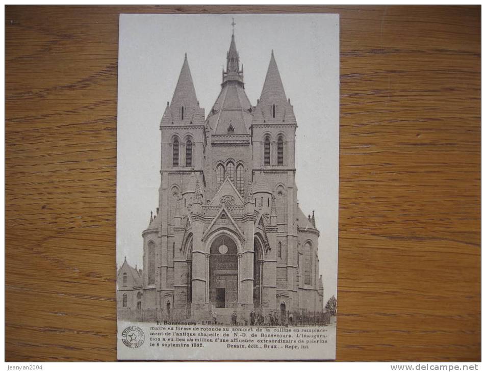 CPA Bonsecours Bon Secours Péruwelz Hainaut Belgique Basilique Notre Dame - Péruwelz