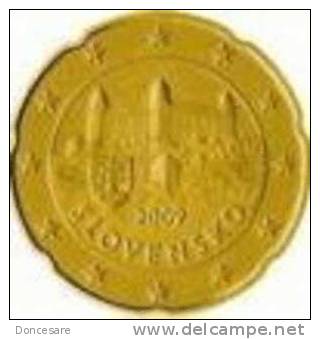 ** 20 CENT SLOVAQUIE 2009 PIECE NEUVE ** - Slovakia