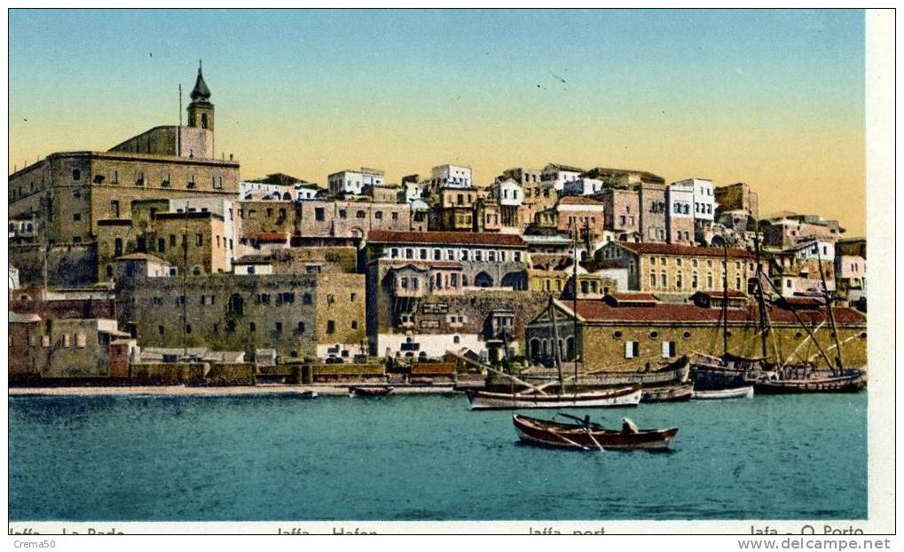 JAFFA - LA RADE - LE PORT - Israel