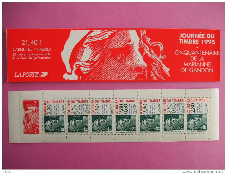 CARNET JOURNEE DU TIMBRE De 1995. Neuf Avec Gomme D´origine, Sans Trace De Charnière.  Superbe - Stamp Day