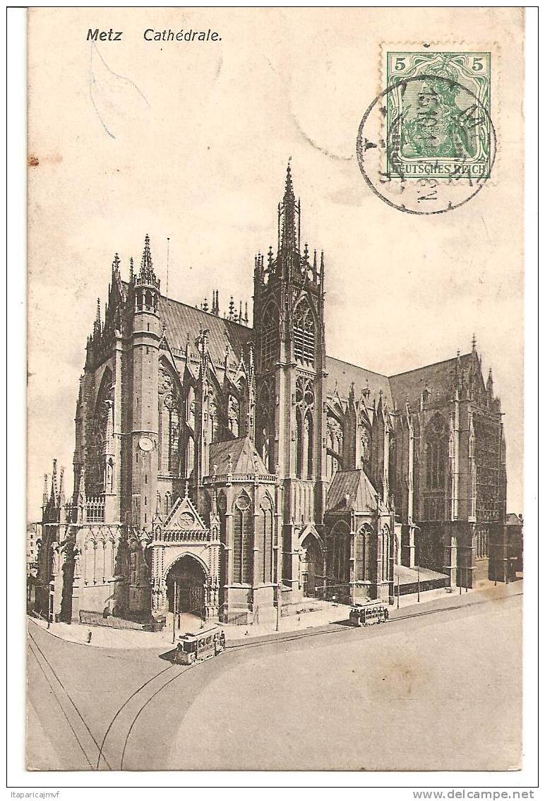 Carte Postale  Allemagne  :  Metz - Lothringen