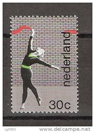 NVPH Nederland Netherlands Pays Bas Niederlande Holanda 1033 MNH Turnen Gymnastics Faire Gymnastique Hacer Gimnasia 1973 - Gymnastics