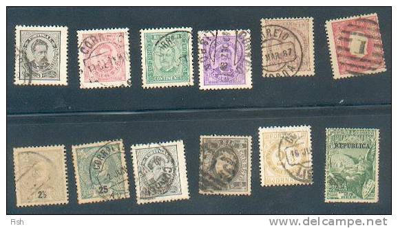 Portugal & Classics (12) - Used Stamps