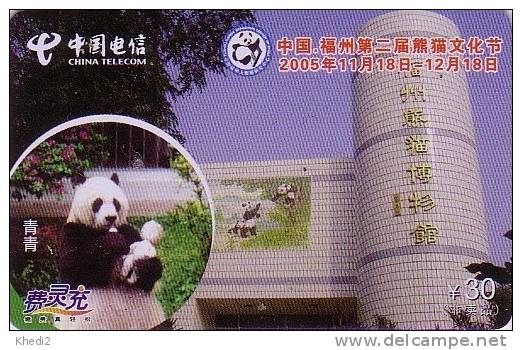 Télécarte Chine - ANIMAL - PANDA / Apprentissage De La Maternité - Pandabär Tier Animal Dier Phonecard - 88 - Chine