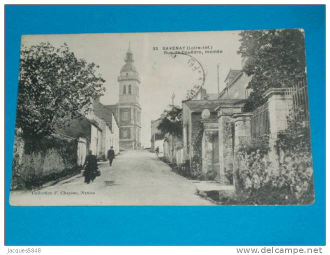 44)  Savenay - N° 32 - Rue De Couedri ,montée  - Année 1913 - EDIT  Chapeau - Savenay