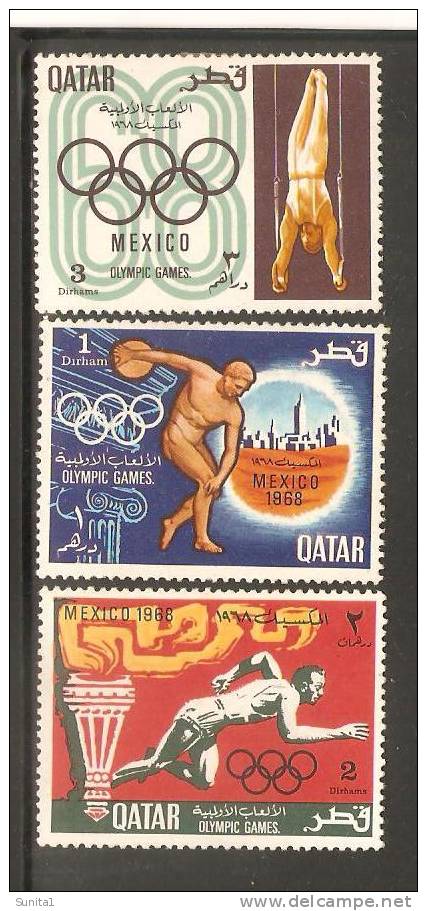 Gymnastic, Athletics, Summer Olympic 1968, Qatar - Ete 1968: Mexico
