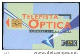 # ARGENTINA_TELEFONICA D2ed3 Telepista Optica 20 Gem 08.95 Tres Bon Etat - Argentina