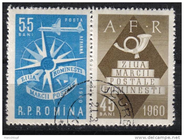 Rumänien; 1960; Michel 1924 O; Tag Der Briefmarke - Oblitérés