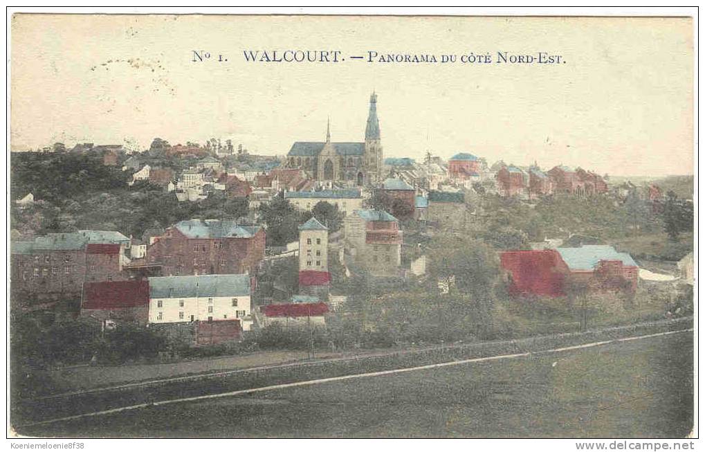 WALCOURT - PANORAMA DU CÔTE NORD-EST - Walcourt