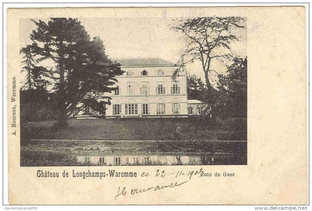 WAREMME - CHATEAU DE LONGCHAMPS - Borgworm