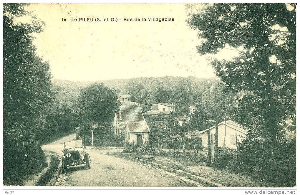LE PILEU  - Rue De La Villageoise - Voy. 1925 - Palaiseau