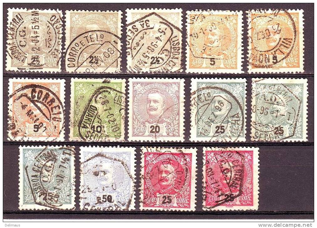 Portugal Lot Alte Marken Unterschiedliche Erhaltung - Used Stamps