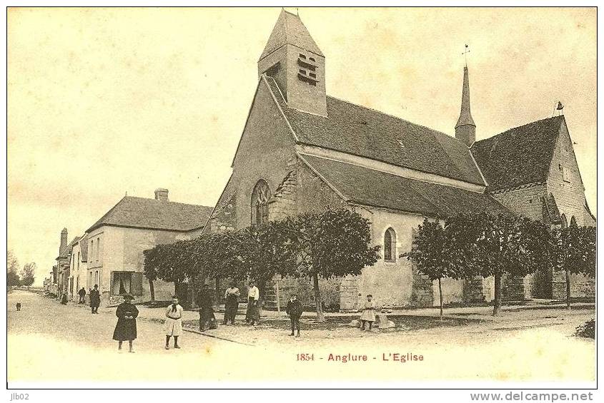 1854 - Anglure - L'Eglise - Anglure