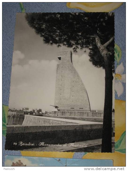 Brindisi - Monumento Al Marinaio BN NV - Brindisi