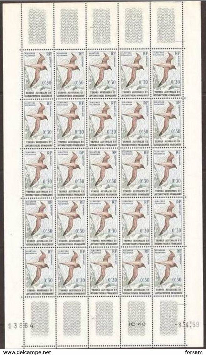 FRANCE ANTARCTIC TERR..1959..Michel # 14...MNH. - Unused Stamps