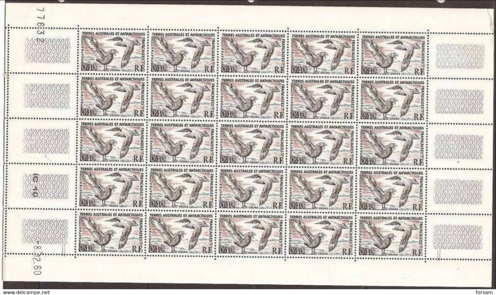 FRANCE ANTARCTIC TERR..1959..Michel # 15...MNH. - Unused Stamps