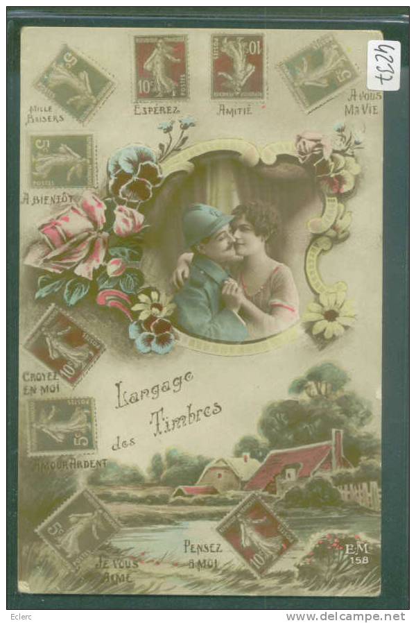 LANGUAGE DES TIMBRES FRANCAIS  - BRIEFMARKEN SPRACHE - TB - Stamps (pictures)