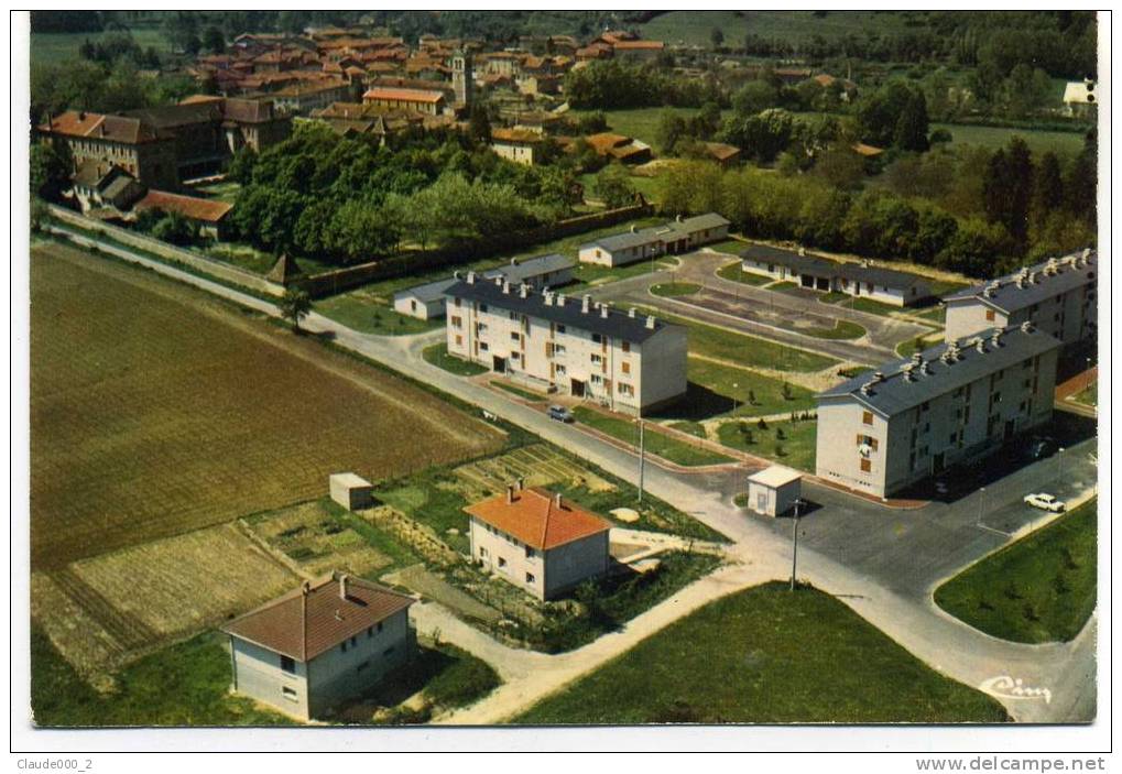 VIRIVILLE  . Vue Aérienne  .Voir Recto Verso  (B785) - Viriville