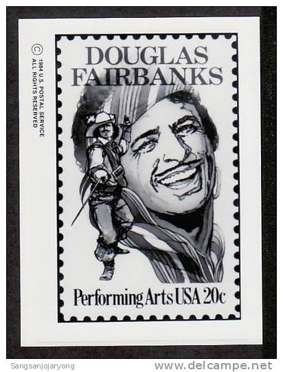 Photo Essay, USA Sc2088 Actor Douglas Fairbanks, Essai - Acteurs