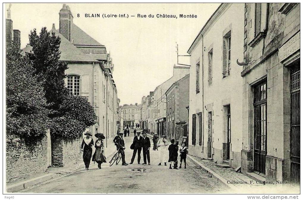 D44 - BLAIN  -  Rue Du Chateau, Montée - Blain