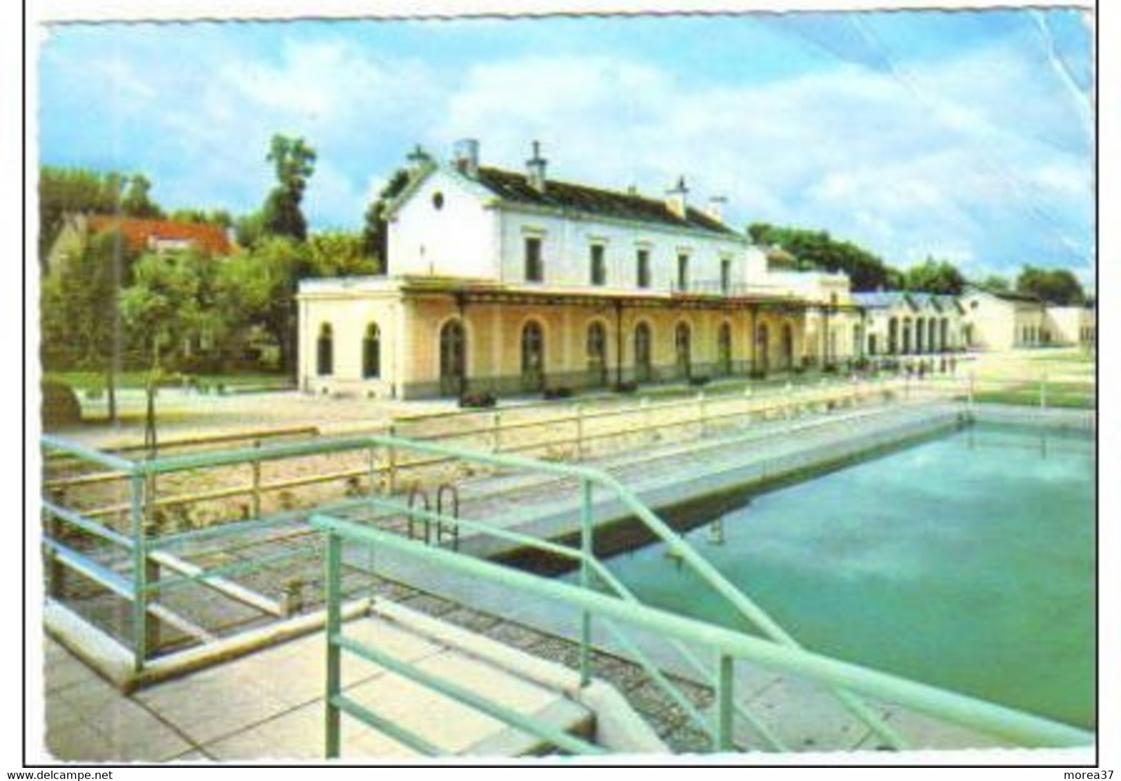 RIBERAC Colonie De Vacances S N C F Vue Générale (pliée En Haut A Droite) - Riberac