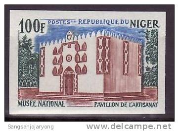 Niger Sc226 Imperf, Non Dentele, National Museum - Musées