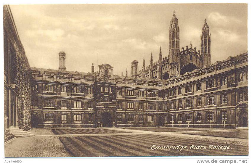 Cambridge, Clare College Frith C 1920 Mint - Cambridge