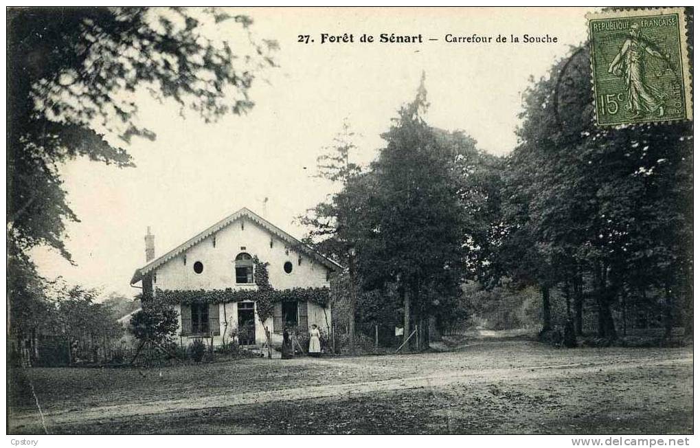 91 - FORET De SENART - Carrefour De La Souche - Maison Forestière - Sénart