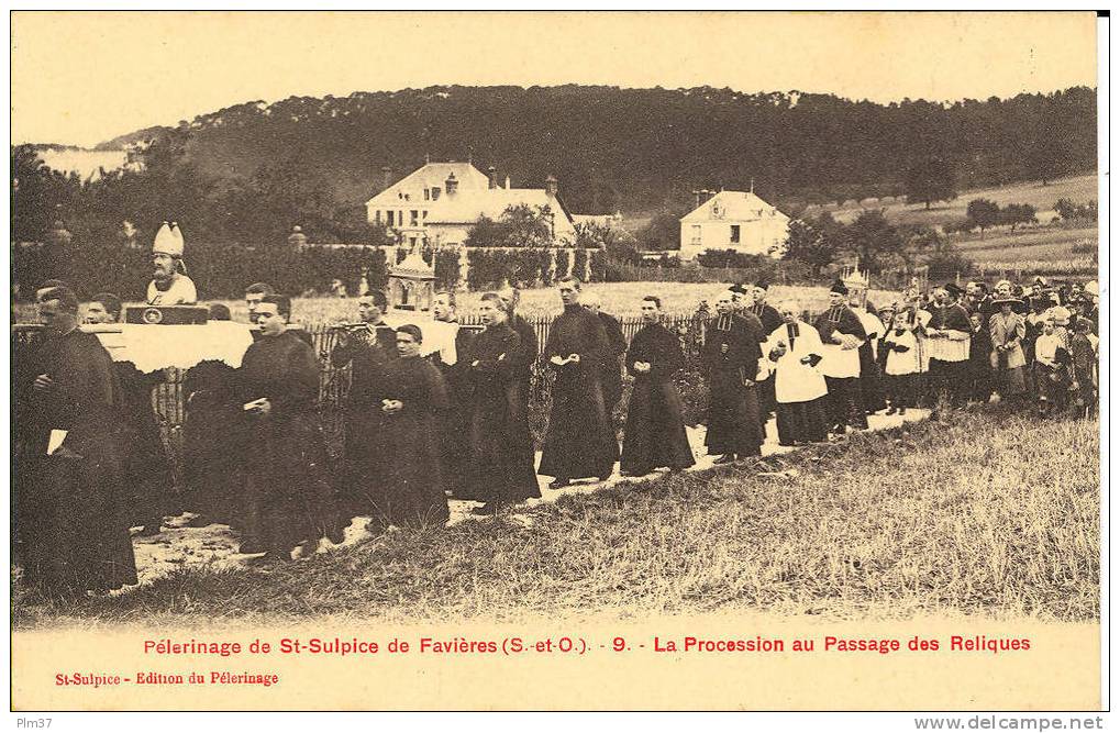 SAINT SULPICE DE FAVIERES - Pélerinage - Le Passage Des Reliques - Non Circulé - Saint Sulpice De Favieres