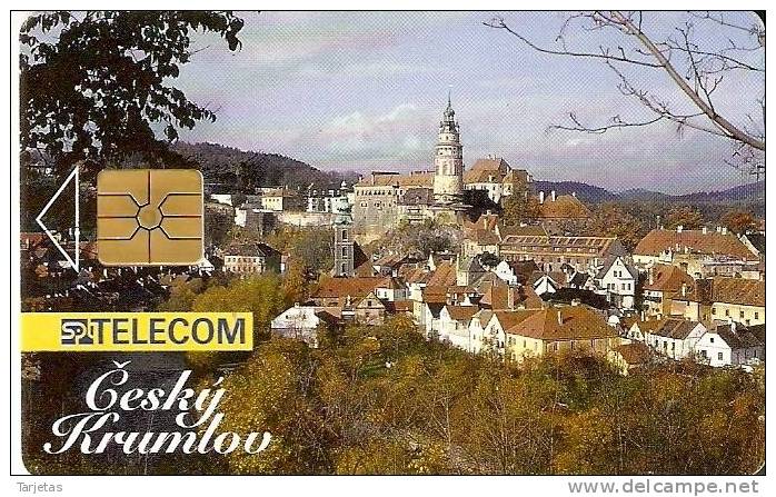 59-94 TARJETA DE LA REP. CHECA DE CESKY KRUMLOV - Tschechische Rep.