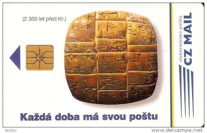 27-95 TARJETA DE LA REP. CHECA DE CZ MAIL - Czech Republic