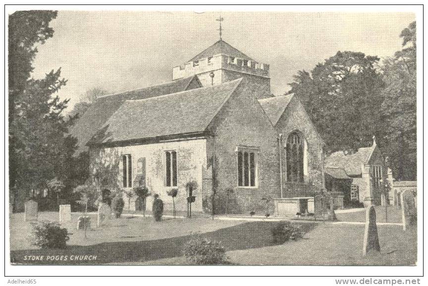 Stoke Poges Church, Undivided Back - Buckinghamshire