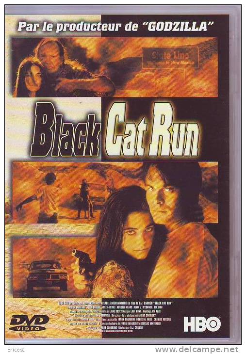 DVD BLACK CAT RUN (3) - Action, Aventure