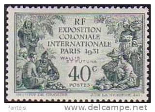 WALLIS EXPOSITION COLONIALE 66 à 69 * - Neufs