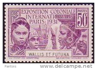 WALLIS EXPOSITION COLONIALE 66 à 69 * - Unused Stamps