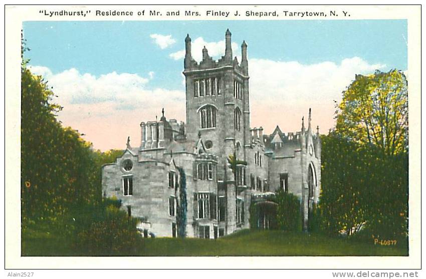 TARRYTOWN -  "Lyndhurst," Residence Of Mr. And Mrs. Finley J. Shepard - Autres & Non Classés