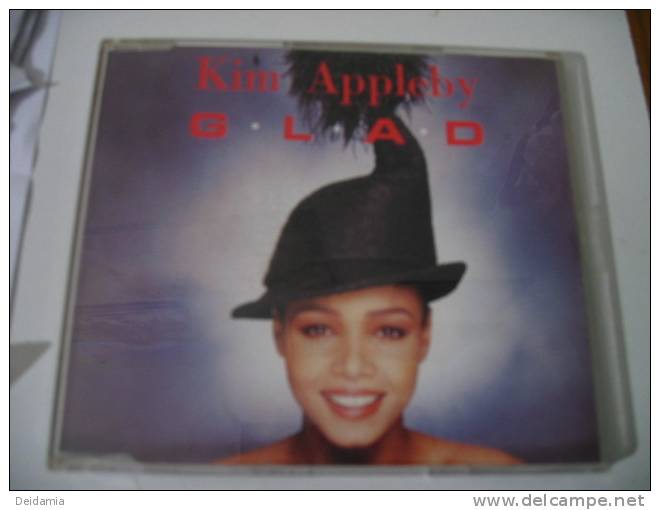 KIM APPLEBY. 1991. CD 3 TITRES. GLAD. PM 505. PARLOPHONE - Disco & Pop