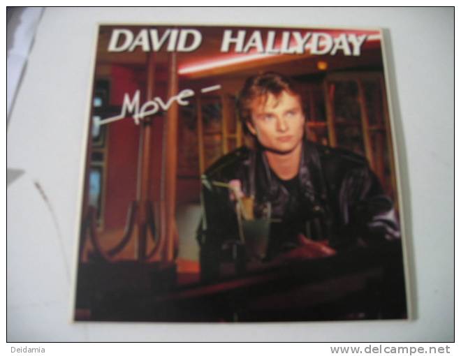 DAVID HALLIDAY. 1988. MOVE. CD 3 TITRES. PG 940. 870 287 2 - Disco & Pop