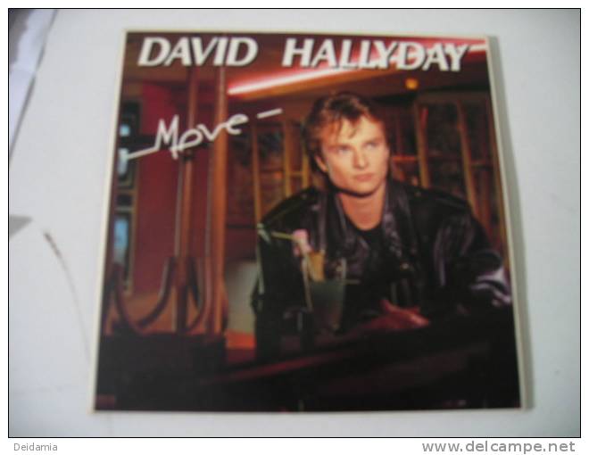 DAVID HALLIDAY. 1988. MOVE. CD 3 TITRES. PG 940. 870 287 2 - Disco, Pop