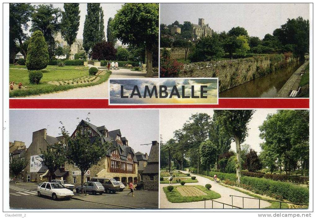 LAMBALLE . Diverses Vues . Voir Recto Verso  (B840) - Lamballe