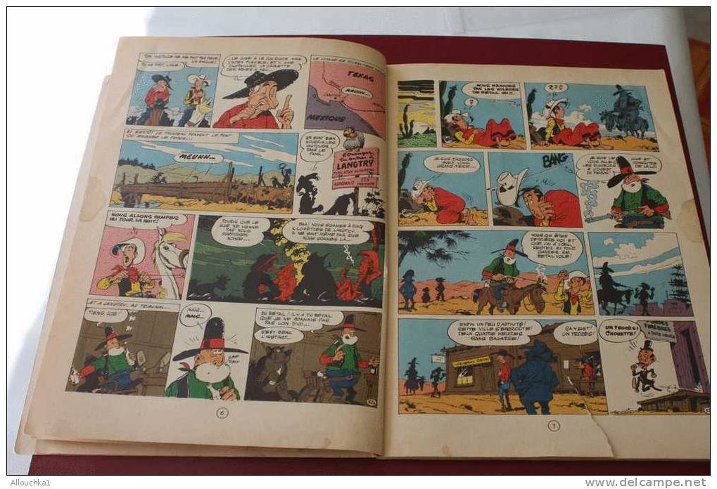 DE 1966 -LUCKY LUKE -"LE JUGE" DE DUPUIS PAS DE COUVERTURE ARRIERE VOIR SCANN QQ DECHIRURES MAIS DE 1966 - Lucky Luke