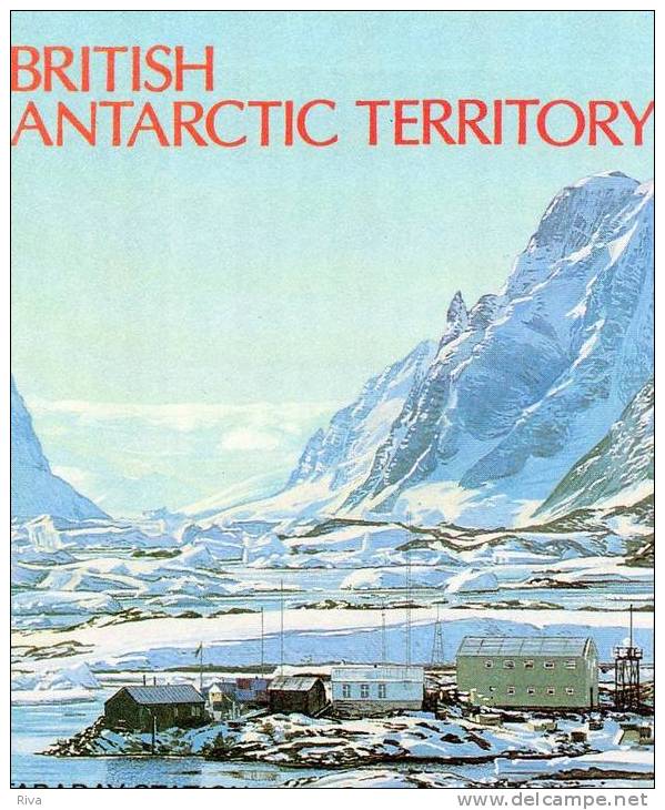 Plis British Antarctic  Avec 4 Valeurs Théme Polaire - Otros & Sin Clasificación