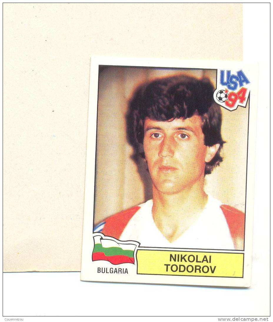 PANINI  FOOTBALL WORLD CUP  USA 94       Image N° 253   TODOROV     BULGARIE - Edizione Francese