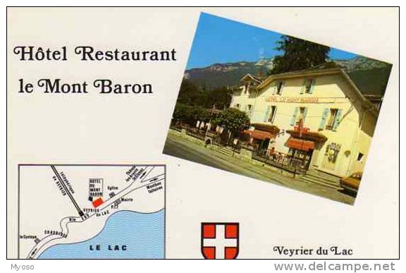 74 VEYRIER DU LAC Hotel Restaurant Au Mont Baron Chez La Baronne - Veyrier