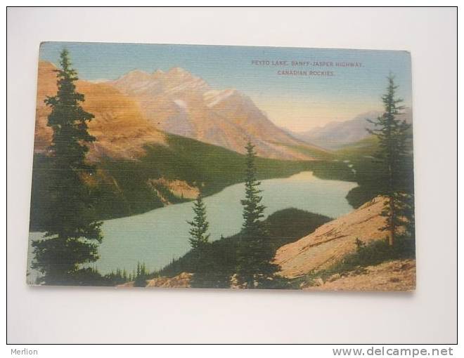 Canada - Peyto Lake - Banff -Jasper Highway -Canadian Rockies  - Cca 1920's     F  -D49003 - Banff