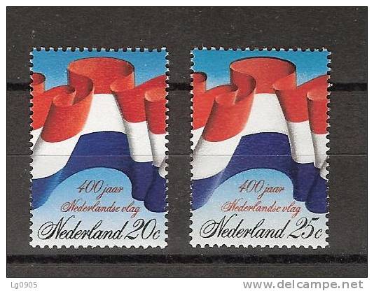 Netherlands Nederland Pays Bas Niederlande Holanda 1010-1011 MNH; Nederlandse Vlag, Flag,les Couleurs Nationales,bandera - Postzegels