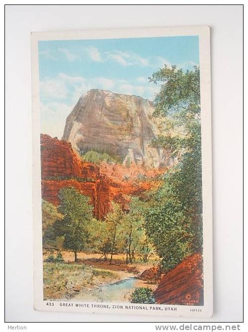 Zion National Park - Utah  -  Cca 1930´s     F  -D49007 - Zion