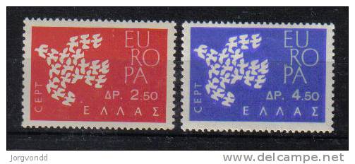 CEPT-1961-Griechenland-po Stfr. - 1961
