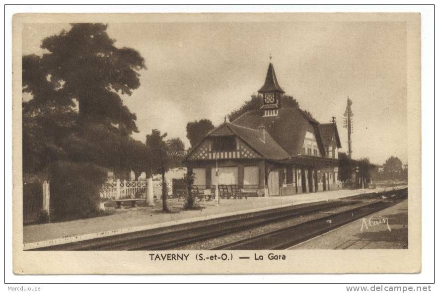 Taverny. La Gare. - Taverny