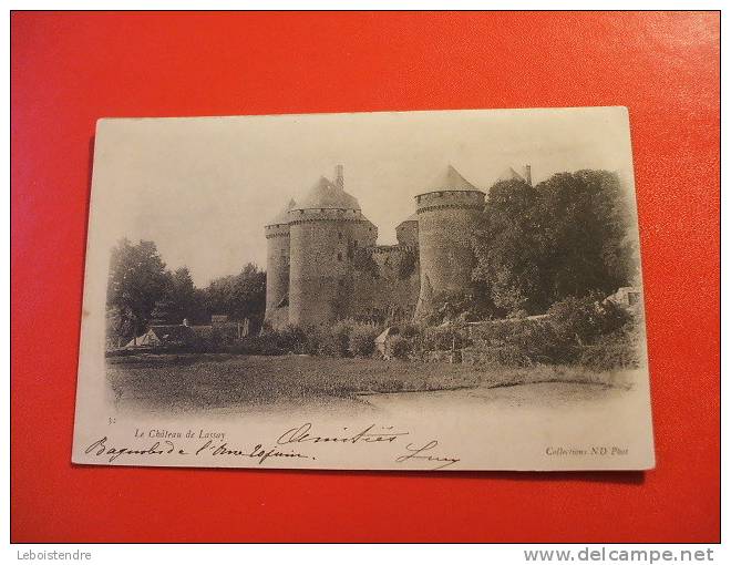 CPA  (53-MAYENNE) LE CHATEAU DE LASSAY-CARTE EN  BON ETAT . - Lassay Les Chateaux